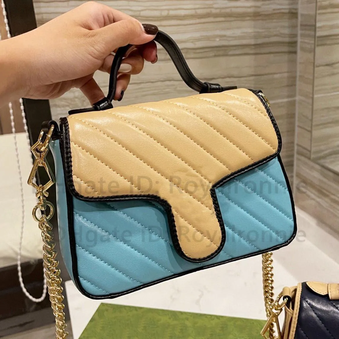 Luxurys Designers G brand Shoulder Bags Handbags Girl Fashion Women High Quality Marmont Classic CrossBody Bag 2022 Camera Handbag Flap More color Clutch Totes