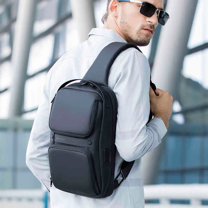 New Anti-theft Multifunction Crossbody Bag Shoulder Msenger Bags Male Waterproof Short Trip Cht Bag Pack for Men