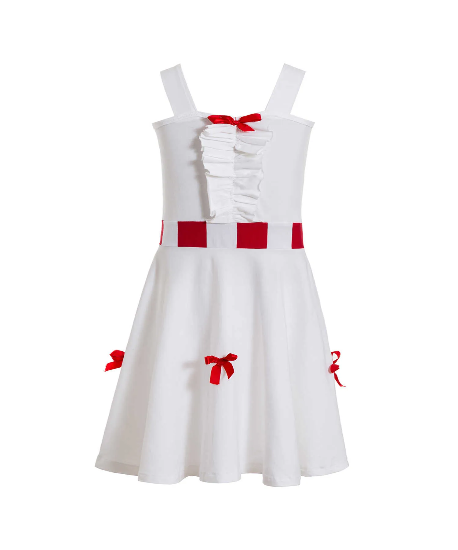 Vit kostym för barn Mary Princess Cosplay Nanny Dress Up Poppins Jolly Holiday Costume Kids Kläder Tjejer Klänningar Q0716