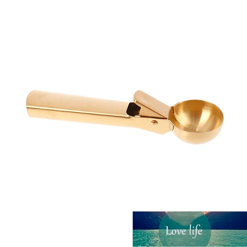 Cuillère à crème glacée en acier inoxydable, 1 pièce, cuillère à purée de pommes de terre, cuillères à pastèque, fabricant de boules, outils de cuisine