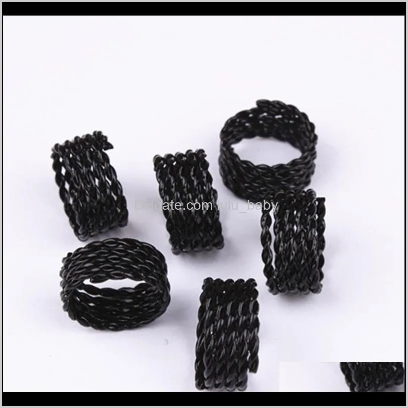 zhifan wholesale cheap shipping dreadlocks ring for braids hair beads 100pcs lot metal decorative ring