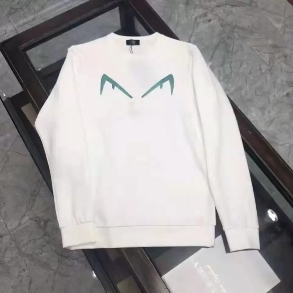 2021 في وقت مبكر من الخريف هوديي ، مصمم العلامة التجارية Tide Little Monster Galeries Lafayette و Winter Trend Cotton Pure Cotton Men's Pullover Sweater M-XL