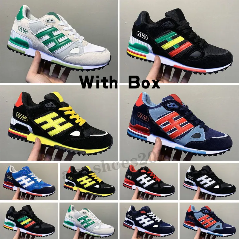 Originals ZX 750 Editex ZX750 أحذية رياضية ZX 750 الاحذية للرجال النساء منصة أزياء رياضية عارضة رجل مصمم chaussures