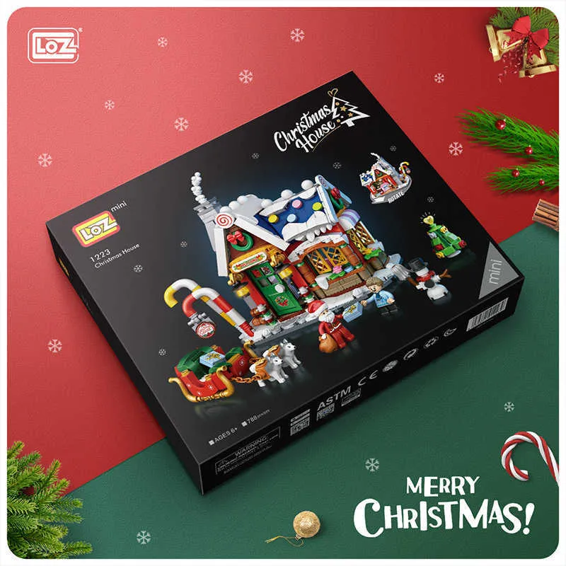 LOZ Blocks DIY Building Bricks Cute Christmas Set... From Misihan05 ...