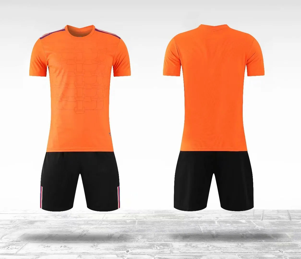 2021 maillot de football en plein air gymnases décontractés vêtements A4 Fitness raccord à ressort de compression