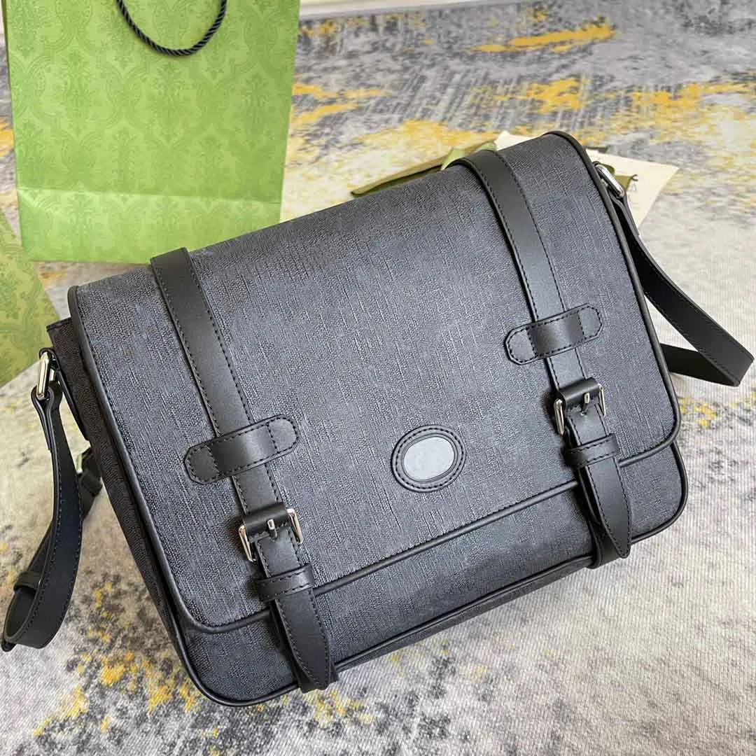 Designers Mens Crossbody Bags Luxury Men Briefcases Brand Nylon Messenger Envelope Bag Fashion Purses Single Shoulder school with leather original