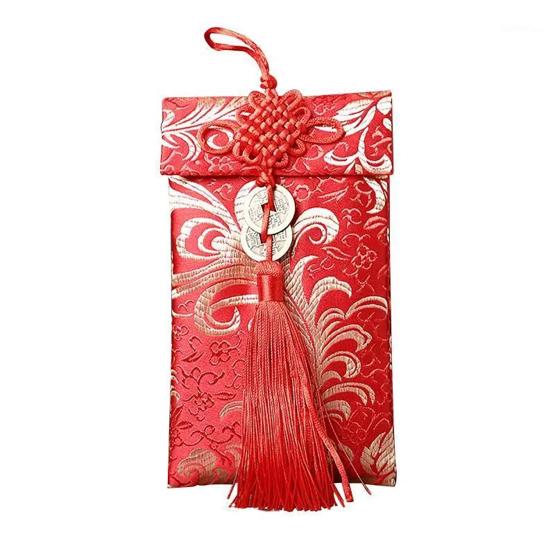 Presente Wrap 6 Pcs Pacotes Vermelhos Dinheiro Envelope Festival Primavera Festival deseja ano do casamento chinês