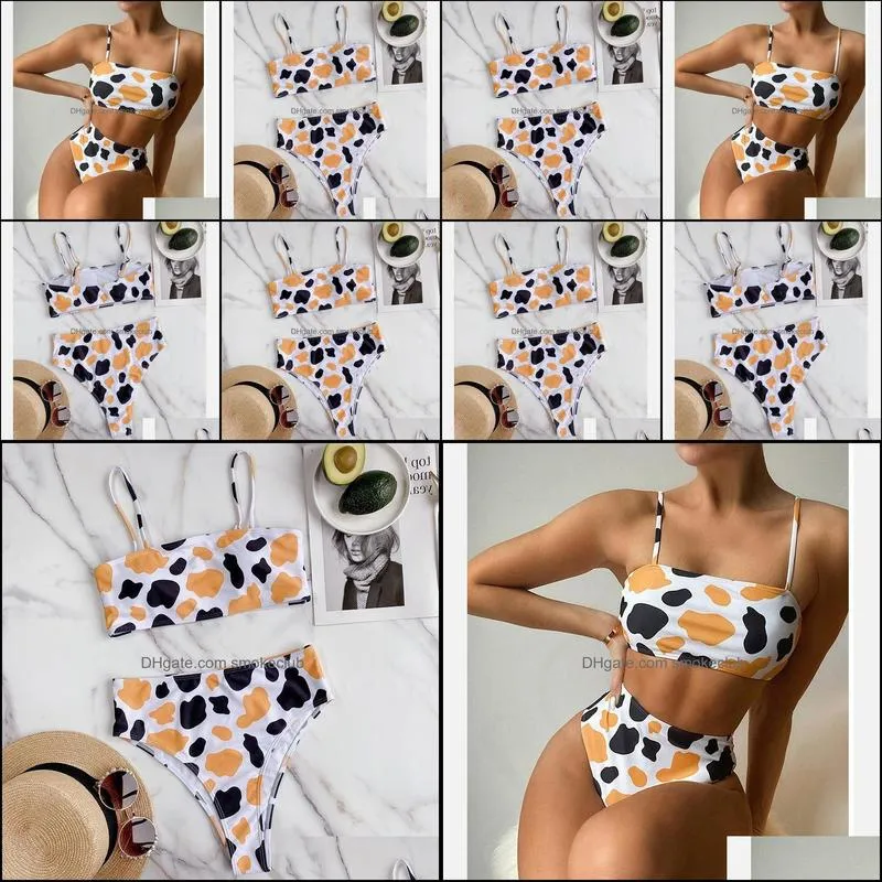 One-Piece Suits Bikinis 2021 Swim Suit Women Swimwear 2 Piece Swimsuit Bathing Biquini Feminino Maillot De Bain Femme Monokini Tankini