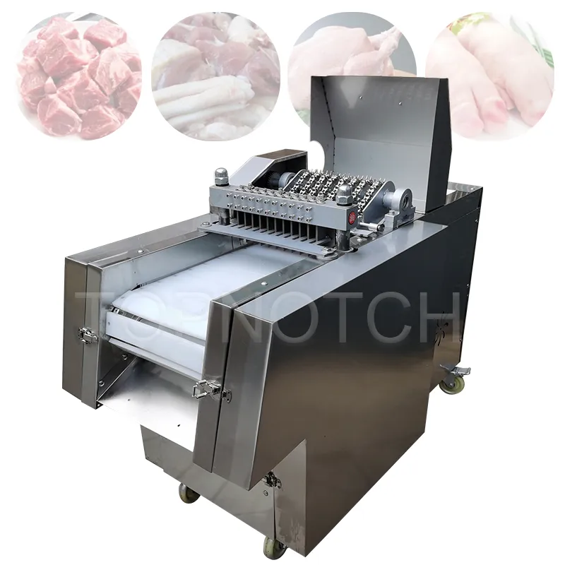 Automatic Industrial Kitchen Poultry Best Meat Cutting Machine Fresh