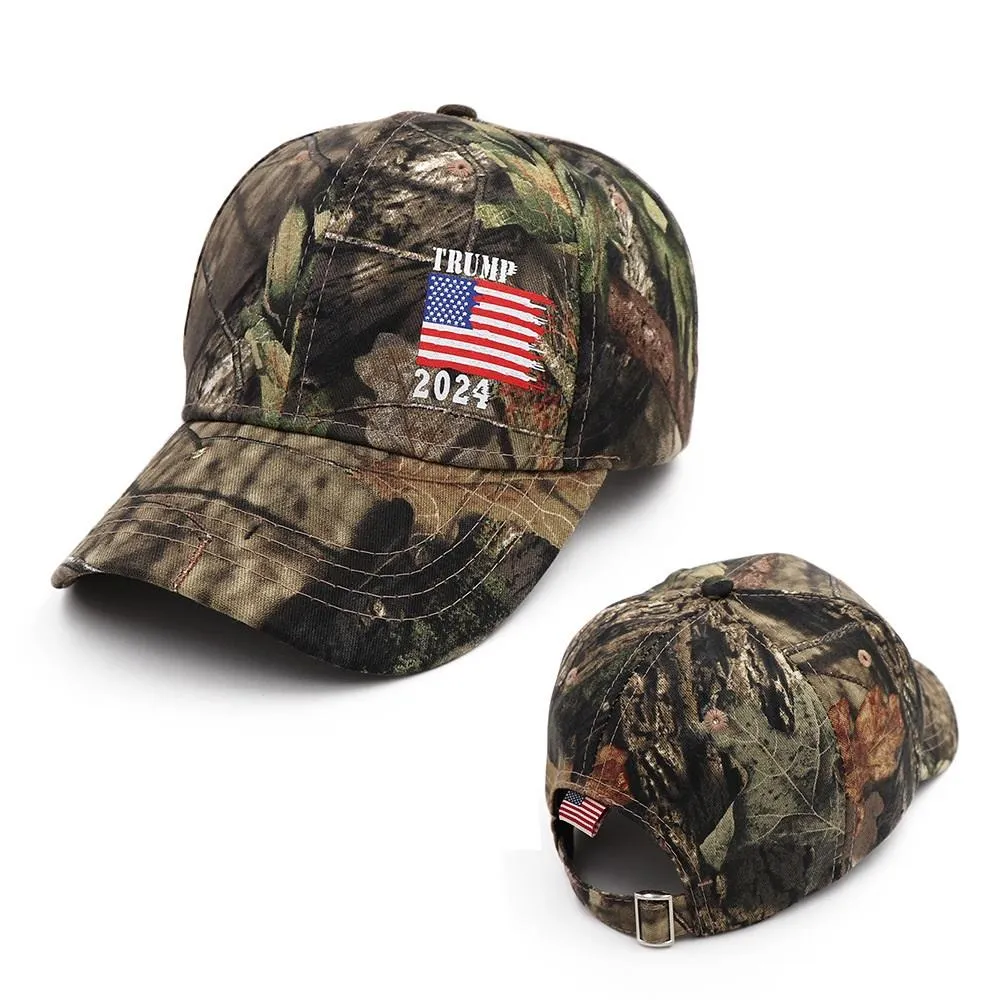 Trump 2024 Baseball Cap Party Hats Dome Sun Cotton Hat With Adjustable Strap