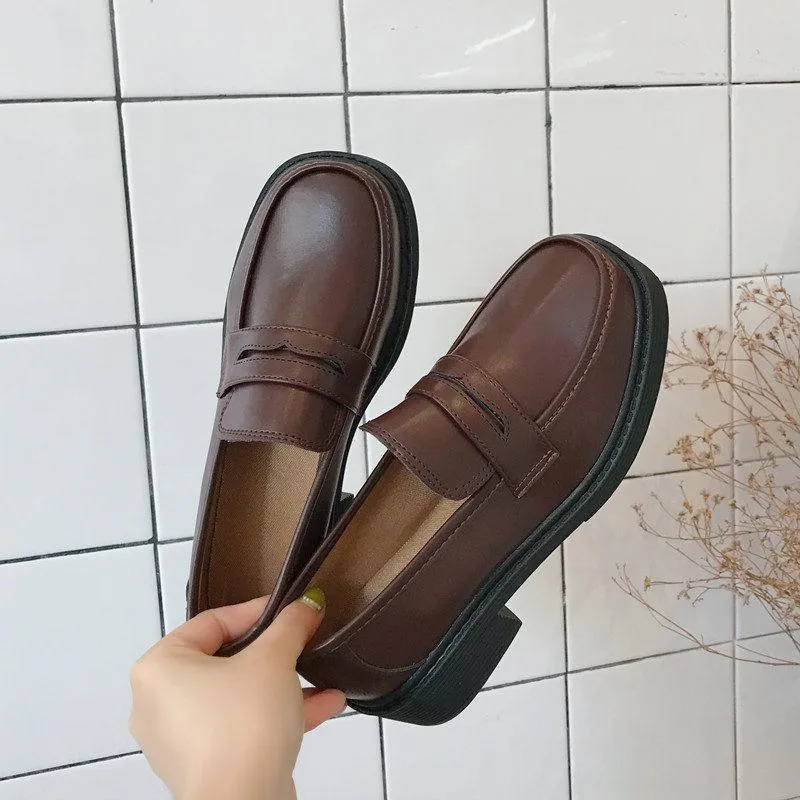 Wholesale Anime Shoes PU Leather Loafers: Japanese Style  display picture 2