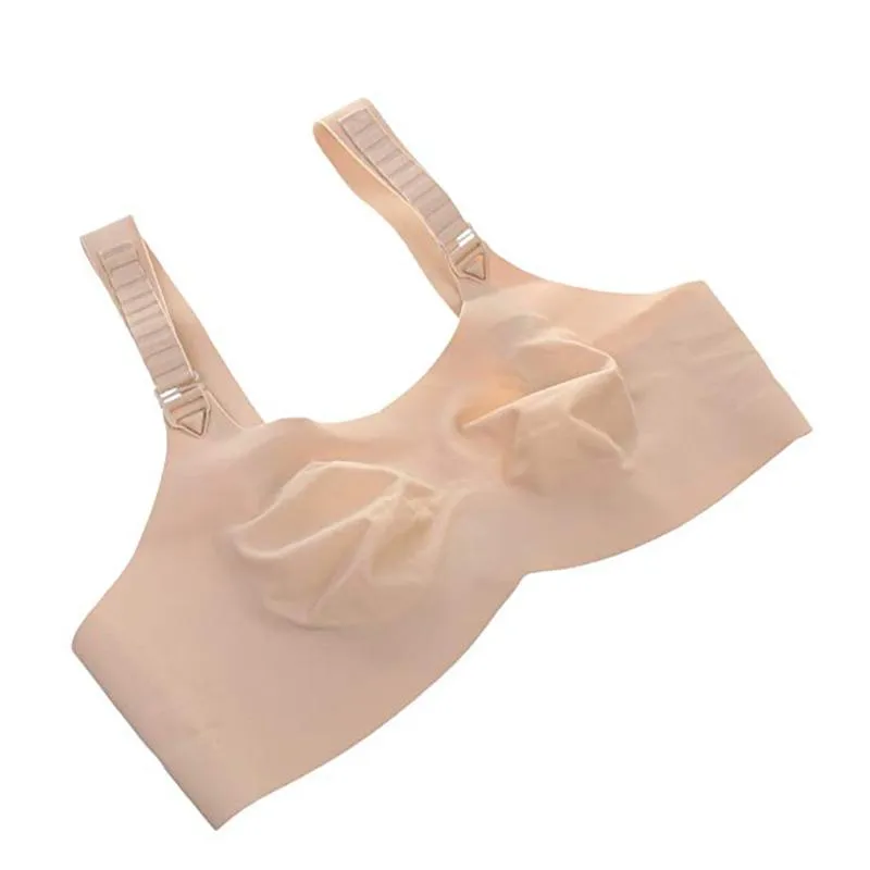 Seamless Silicone Breast Form Bra For Crossdressers Push Up Push Up Bras In  Style From Baizhanji, $14.08