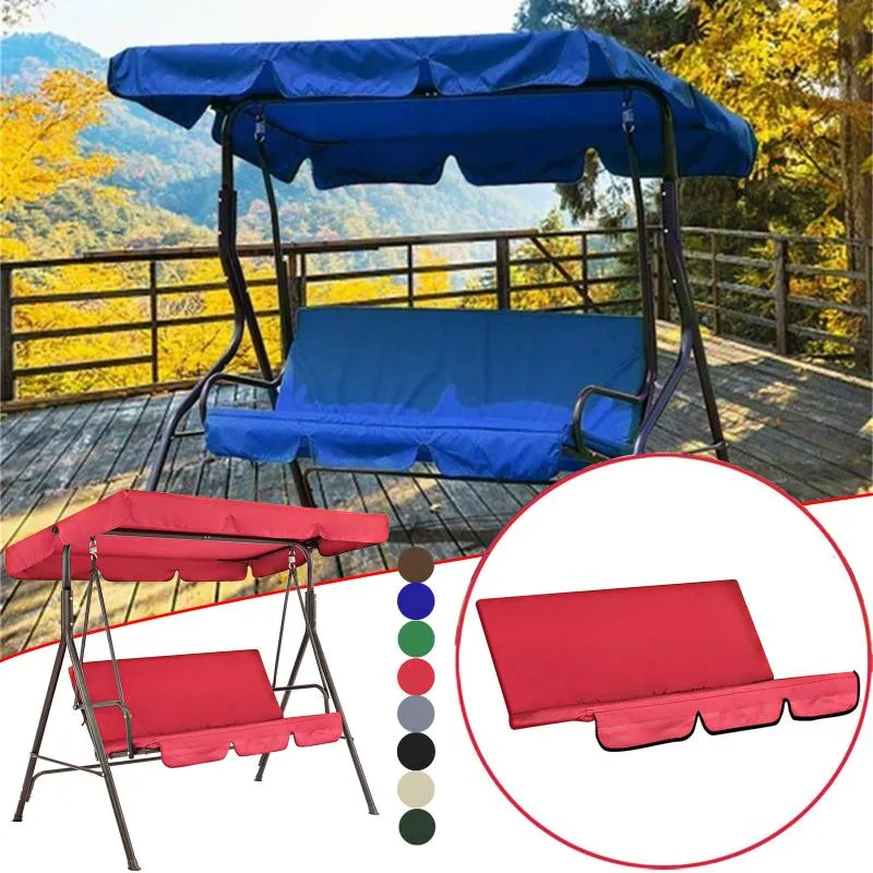 Outdoor Pads Wymiana Wymiana Huśtawki Krzesło Wodoodporna Poduszka Patio ogród Yard Camping Podróżowanie Kolorowe Poduszki