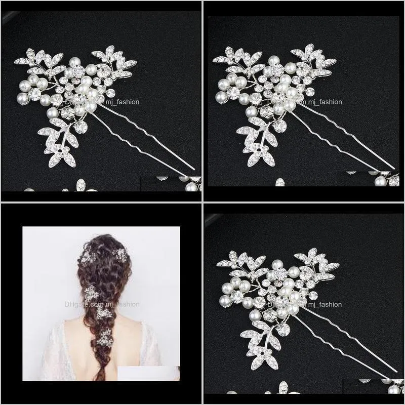 women pearls ivory white hairpins fashion hair sticks fields and gardens style wedding hair jewelry accessories 1912