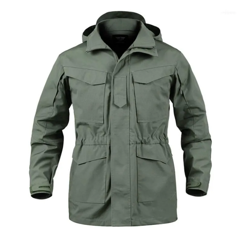Vestes pour hommes M65 Camouflage Homme Vêtements US Army Tactique Coupe-Vent À Capuche Champ Veste Outwear Casaco Masculino1