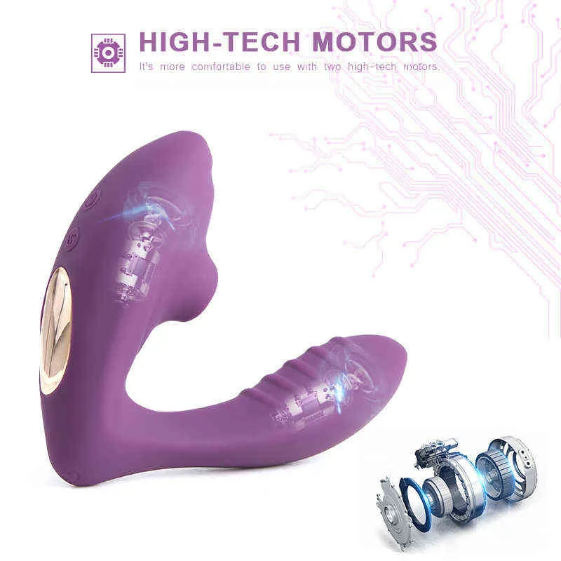 small electric vibrating motors Small box Purple Adult Erotic Female Sucking Vibrator Toy Masturbator  Clitoral Orgasm Artifact main image 1