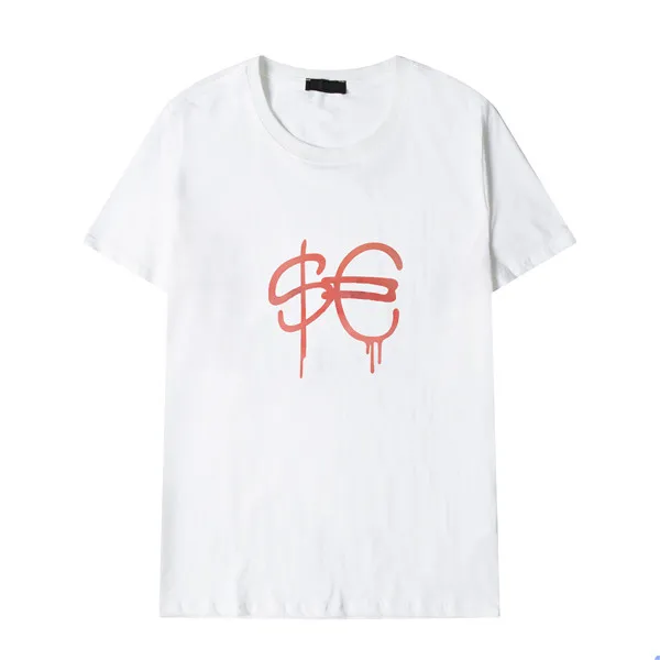 Marka modowa do biegania peryferyjna koszulka z krótkim rękawem Tshirt męska i miłośnicy kobiet drukowana męska koszulka podkładowa Projektant