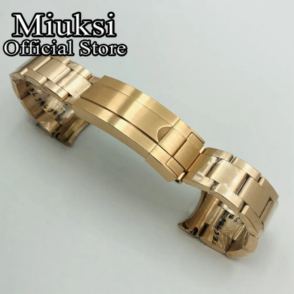 Unique Affordable Rose Gold 20 mm Watch Band MBM3118_K0022334