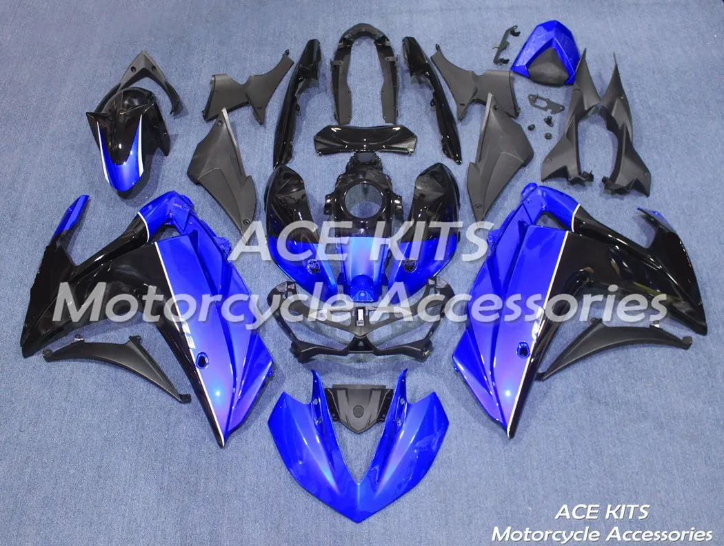 ACE KIT 100% carenatura ABS Carene moto per Yamaha R25 R3 15 16 17 18 anni Una varietà di colori NO.1623