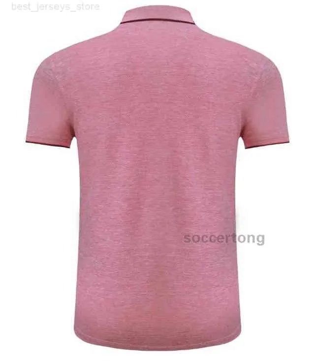 512 Popüler Polo 2021 2022 Yüksek Kaliteli Hızlı Kurutma Polo T-Shirt Basılı Numara Adı ve Futbol Desen CM ile Özelleştirilebilir