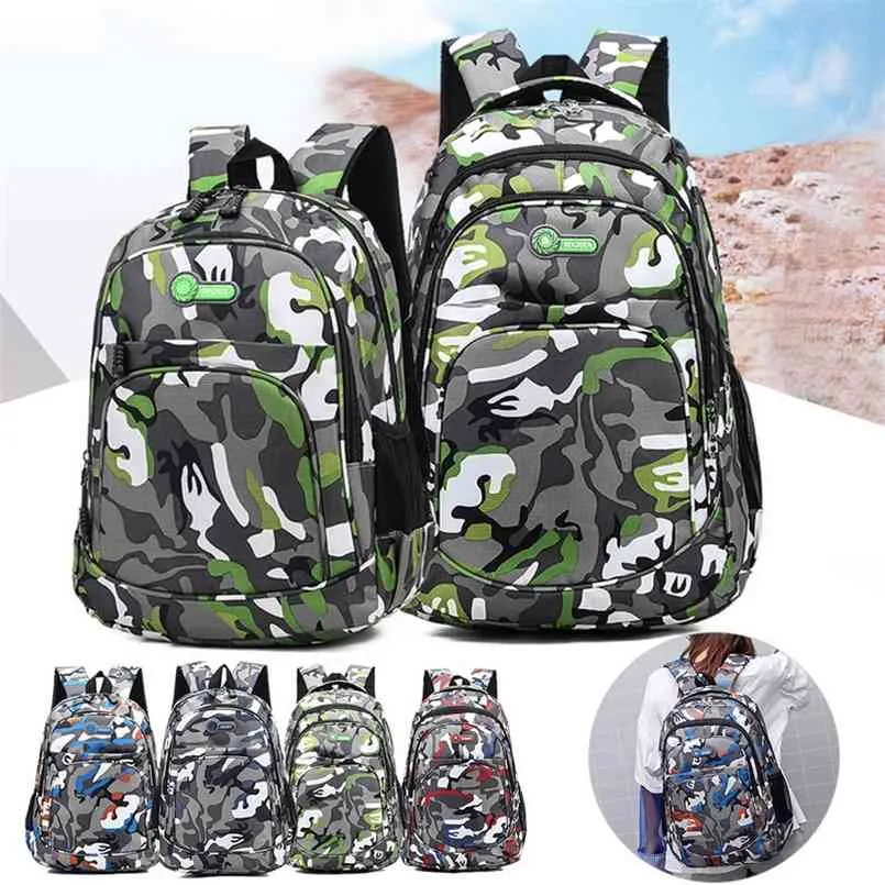 Camouflage school 2025 bag