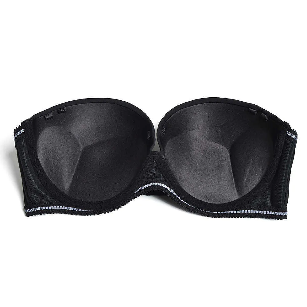 Sexy Multiway Push Up Halter Black Push Up Bra For Women Strapless,  Multiple Sizes 32 42 Drop 210728 From Lu02, $13.81