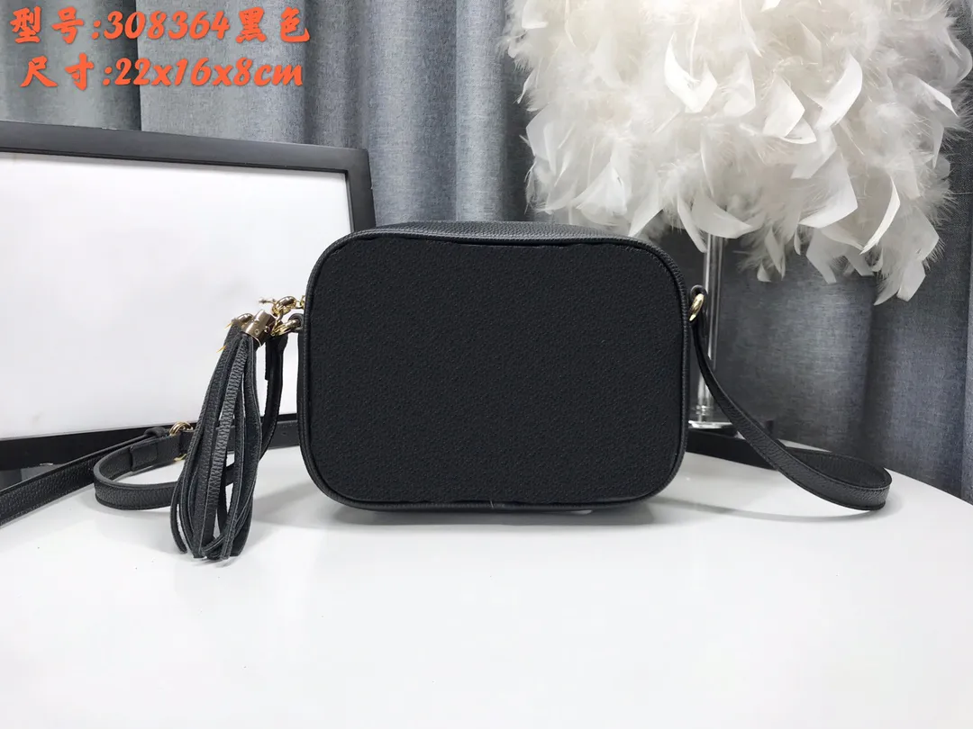 Original Luxury designer Handbags Top quality Women camera bag Crossbody Shouler Bags black Leather Clutch Backpack Wallet Fannypack free ship