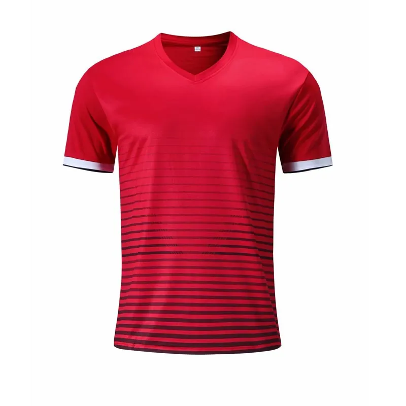 Men Soccer Jerseys Adult Boys Training Game Jerseys Breathable Quick Dry Football Shirts Running Short Sleeve Clothes Custom