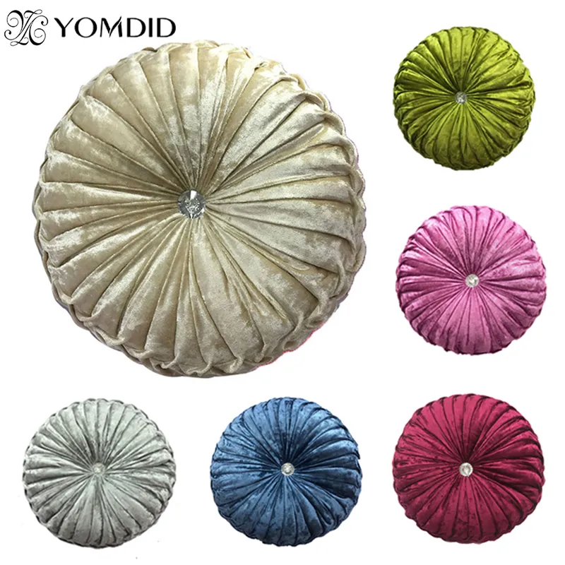 Round Chair PP Cotton Pumpkin Seat Pad For Patio Home Car Office Floor Pillow Insert Filling Memory Foam Tatami Cushion