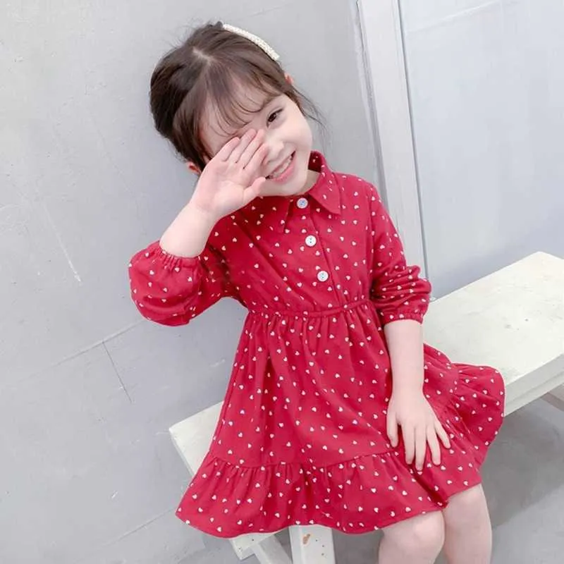 Baby Mädchen Kleid 2020 Kleinkind Mädchen Mode Kleidung Koreanische Party Vestidos für Kinder Geburtstag Kinder Herbst Kleidung 1-7 jahre Q0716