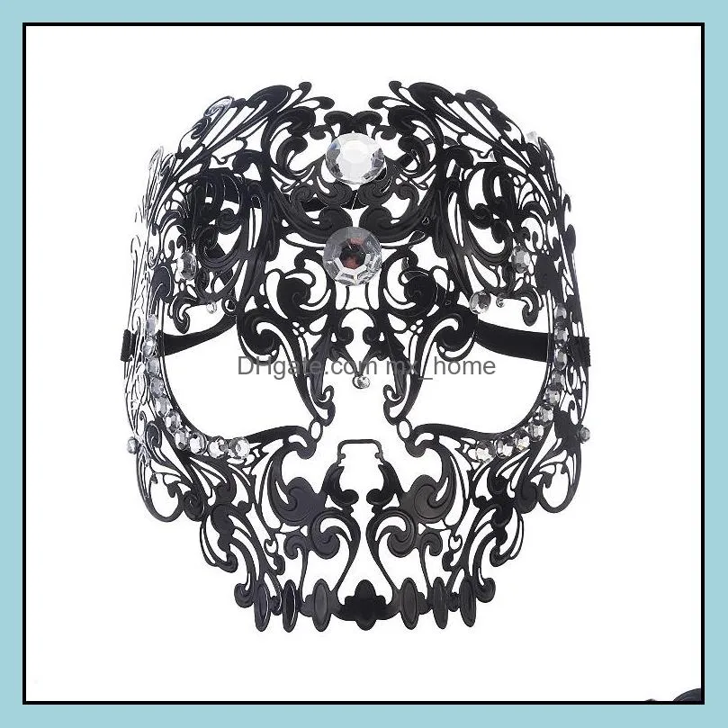Metal Masquerade masks Elegant Metal Laser EyeCut Venetian Halloween Ball Masquerade mask for Party Cosplay Festival Show