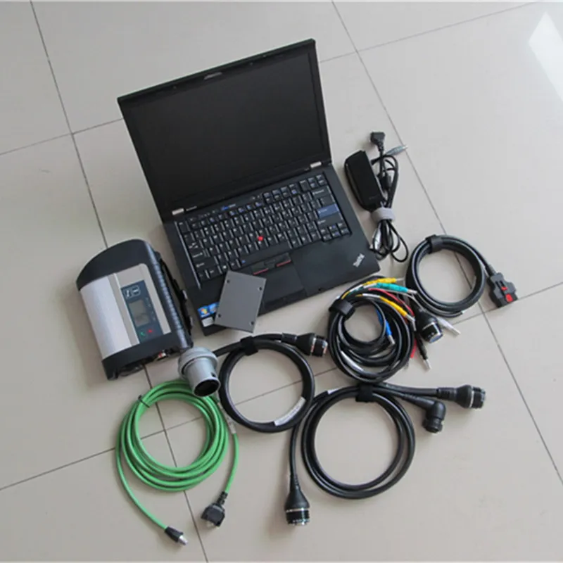 V2023.09 DOIP MB SD Connect C4 Compact 4 Star Diagnosis Plus T410 I7 4GB Laptop Soft-ware Installed Ready To Use