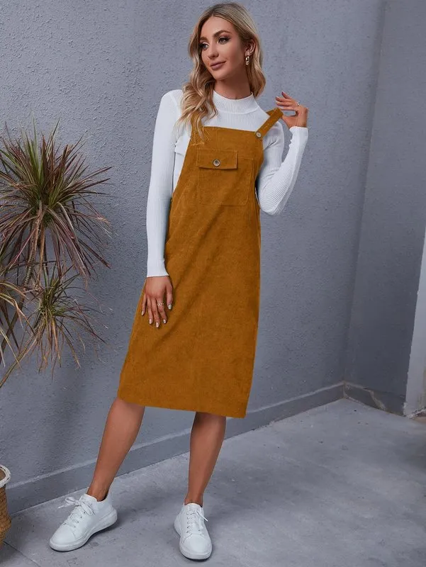 Dungaree dress club factory deals