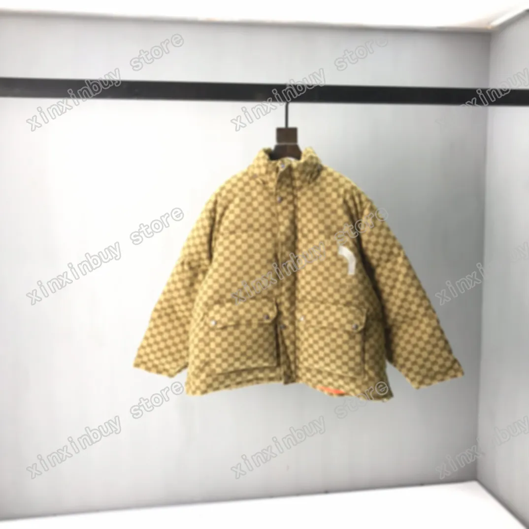 21ss herr designers Jackor dunparkas Hooded letter broderi jacquard kläder Stand Krage herr Rockar Ytterkläder Kläder Svart blå grå Khaki xinxinbuy