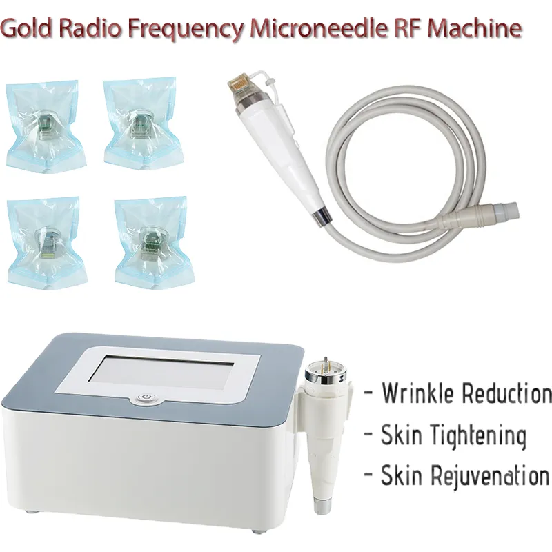 Microneedle 분수 RF 무선 주파수 아름다움 기계 얼굴 주름 제거 피부를 조이십시오