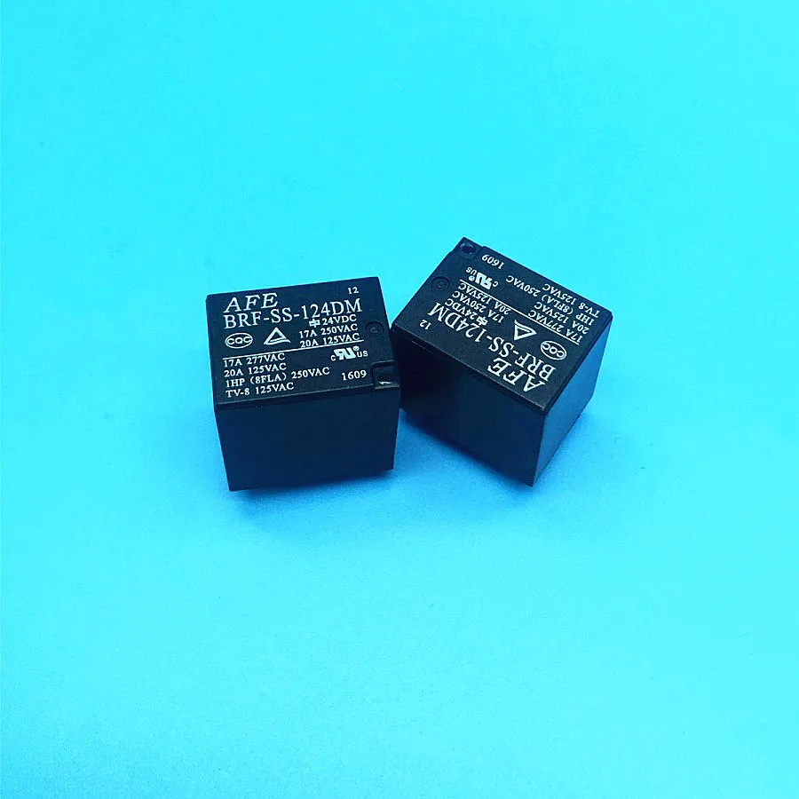 5pieces lot100%Original New Power Relay 4PINS 17A BRF-SS-105DM 5VDC BRF-SS-112DM 12VDC BRF-SS-124DM 24VDC BRF-SS-112D 12VDC 5PIN2241