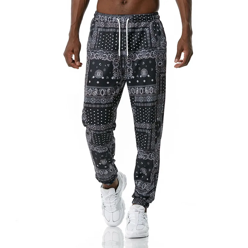 Luxury Royal Men Joggers Sweatpant 3D Floral Print Trousers Jogging Pants Men Casual Hip Hop Streetwear Sports Trousers Male XXL1