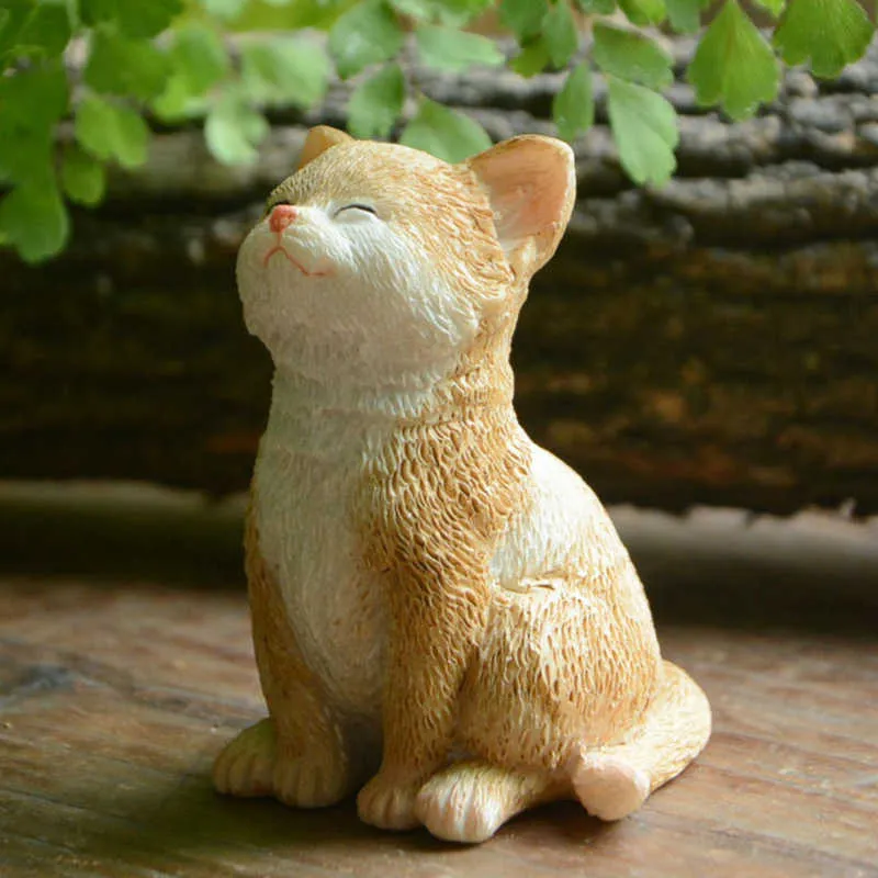 Everyday Collection Cute Kittens Cat Figurine Micro