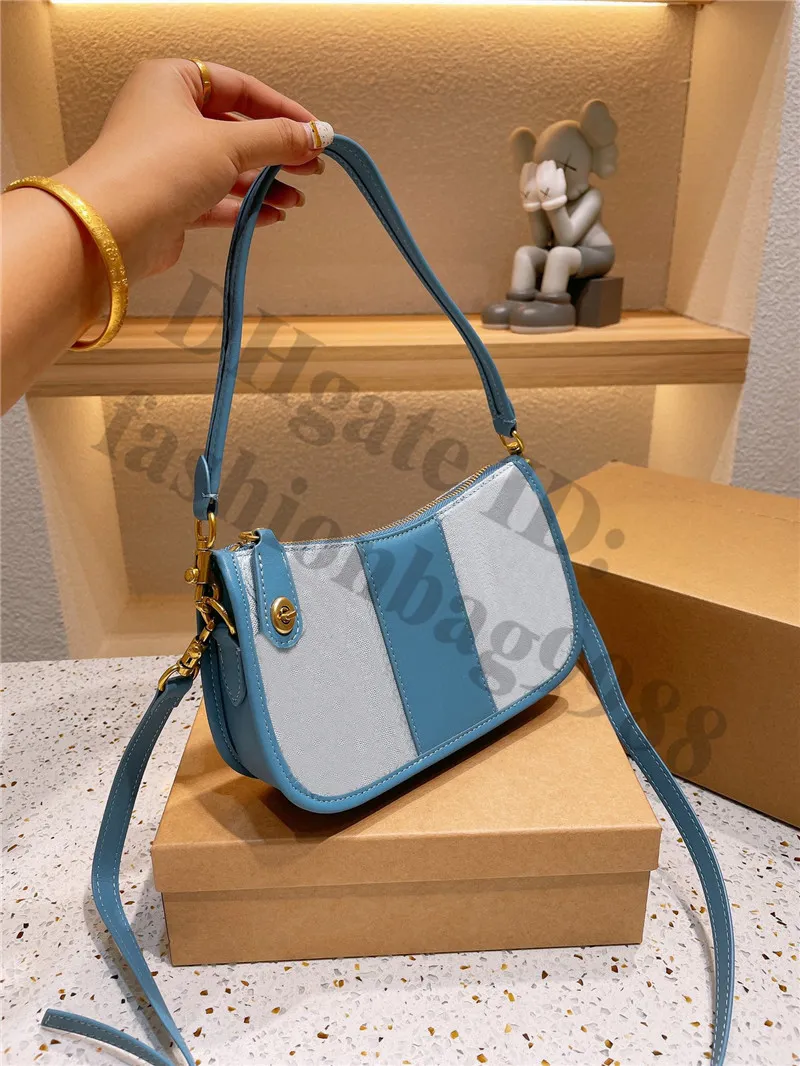 Famous Designer Leather Hobos Medium Size Lady Shoulder Bags - Main Image