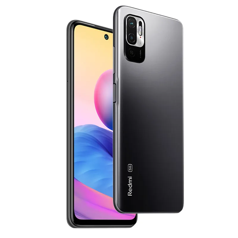 Oryginalny telefon komórkowy Xiaomi Redmi Note 10 5G 4 GB RAM 128 GB ROM Kirin 700 Octa Core Android 6,5 "pełny ekran LCD 48 MP AI NFC 5000 mAh Identyfikator twarzy Odcisk palca Inteligentny telefon komórkowy