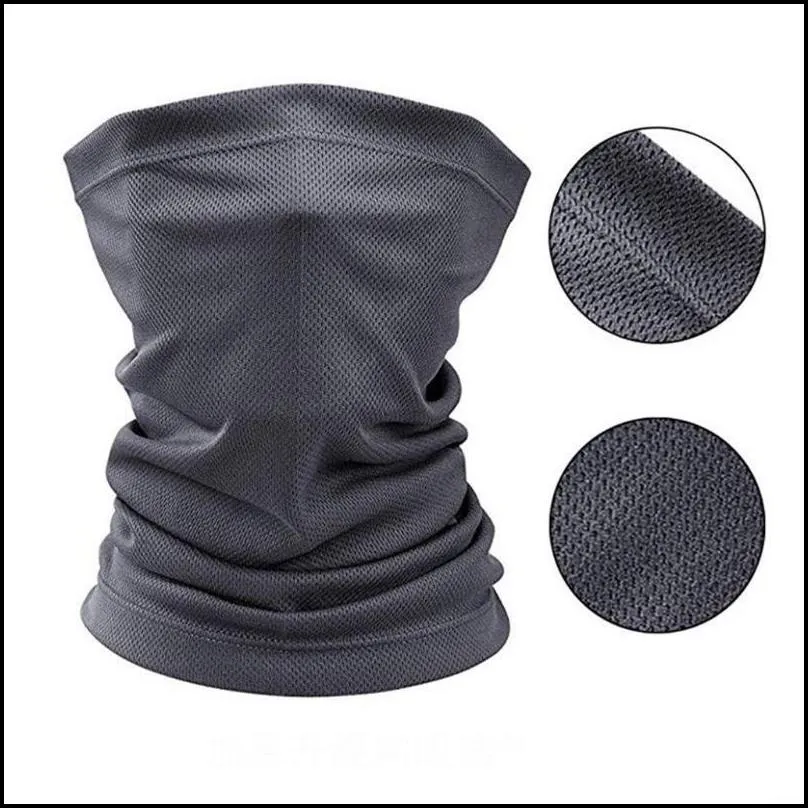 Ochronna Gear Cycling Sporty Outdocicling Caps Maski Letni Szalik Ochrony Kremowej Turban Outdoor Mężczyźni Kobiety Mti-Funkcja Sportowa Headba