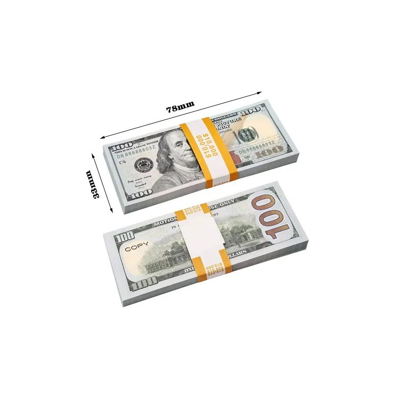 280 Pièces Faux Billets Dollars Prop Money - Accessoires Jeux Films Photographie Enfants