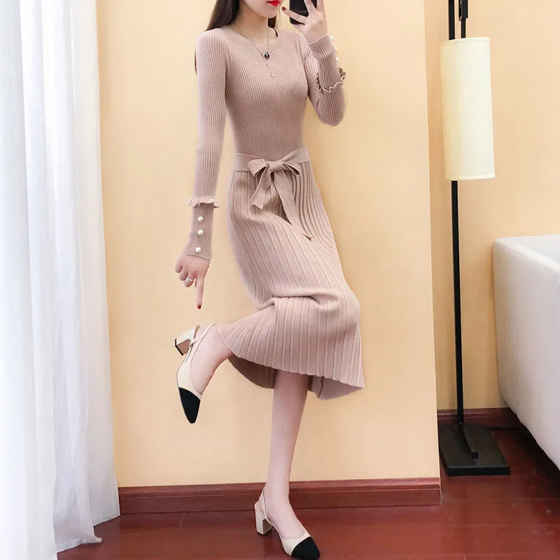 Vestidos para sales frio manga larga