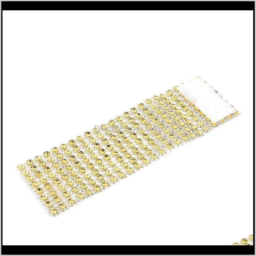 100 pieces of rhinestone napkin ring napkin holder nylon sticker table decoration wedding christmas metal eco-friendly
