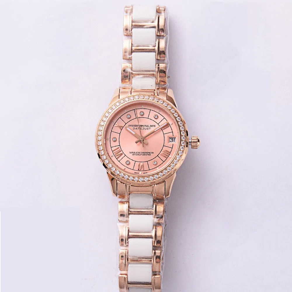 Women Watch Automatic Mechanical Watches Stainless Steel Ladies Wristwatches 33MM Montre de Luxe