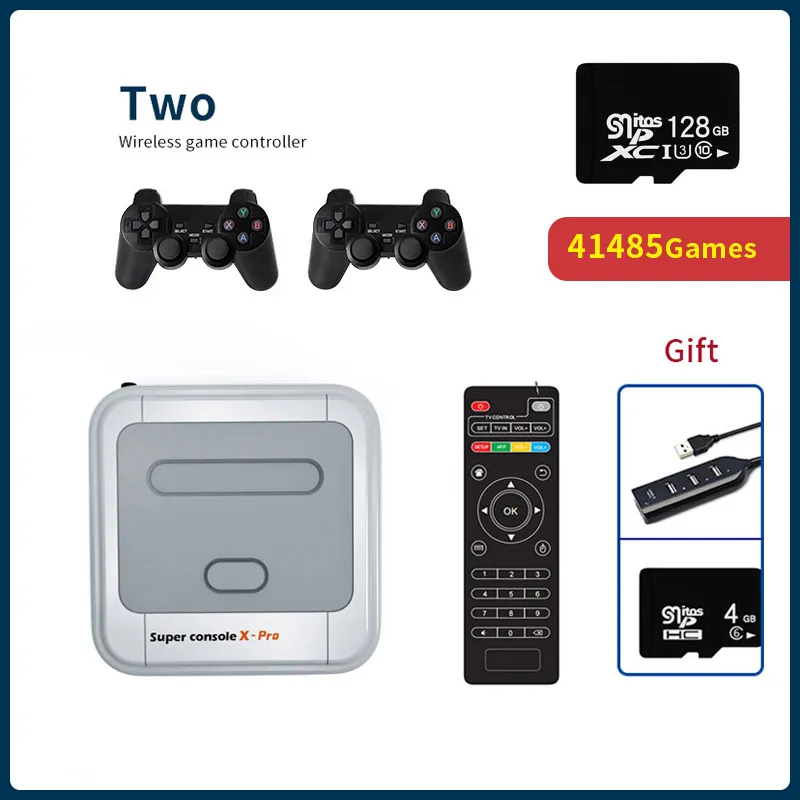 Super Console X Pro Mini TV Game Player Dual System From Jiao10