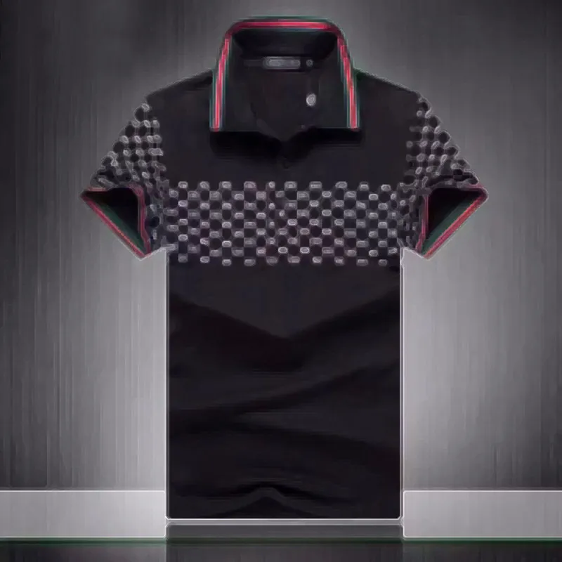 Roupas De Marca De Verao Polo De Grife De LuxoCamisas Polo Masculinas Casuais Moda Serpente Estampa De Abelha Bordado Camiseta High Street Polos Masculinas M 3XL 2 063 DHgate