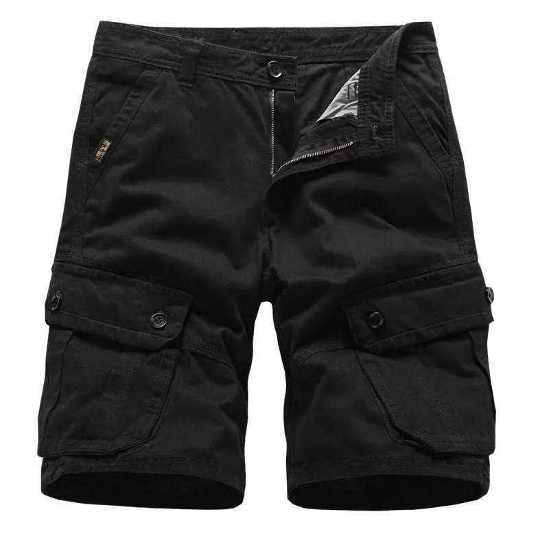 Men's Shorts Mens Cargo Shorts 2022 Brand New Army Military Tactical Shorts Men Cotton Loose Work Casual Short Pants Drop Shipping G230315