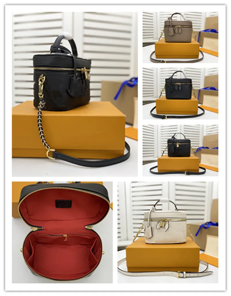 Designer Bags Nice Vanity Cosmetic Tote bag Luxury Handbag with adjustable Straps Single Shoulder Handbags Zipper Fashion mini bags Storage Bag