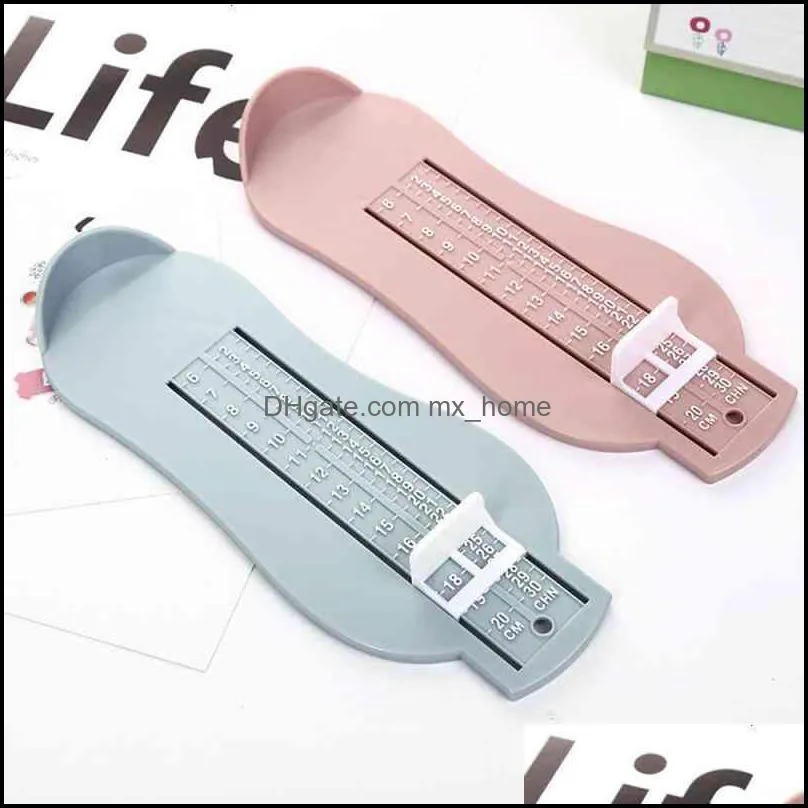 Abs Baby Foot Measuring Gauge 3 Measure Baby Nail Care Infant Foot Ruler Kids Length Calculator Nail Care